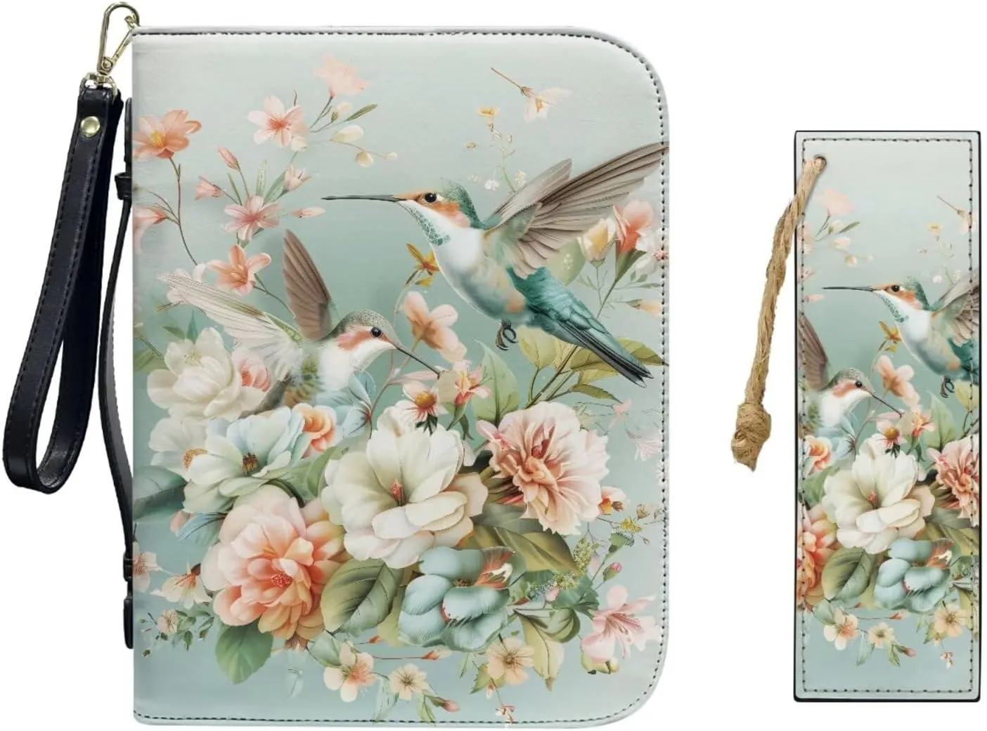 Bible Cover Case for Women Bible Bag With Bookmarks for Men Church Book Handbag for Girls Boys Study