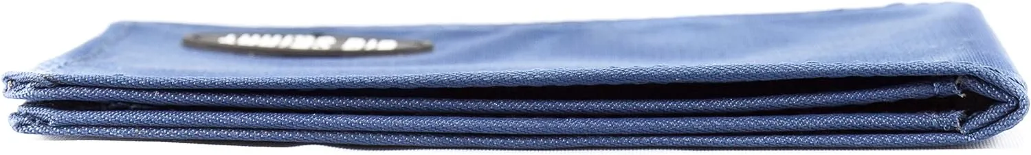 Big Skinny Men's Compact Sports Bi-Fold Slim Wallet, Holds Up to 20 Cards