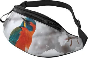 (Birch Trees) Casual Waist Bag For Men Women Adjustable Fanny Pack For Travel Running Hiking Cycling