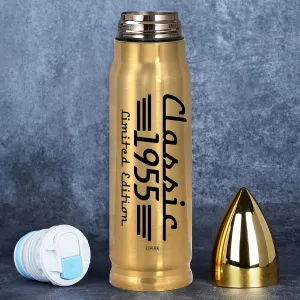 Birthday Gifts For Dad From Daughter - Best Dad Ever - Christmas Gifts For Dad -17oz American Flag Bullet Tumbler (70th Birthday)