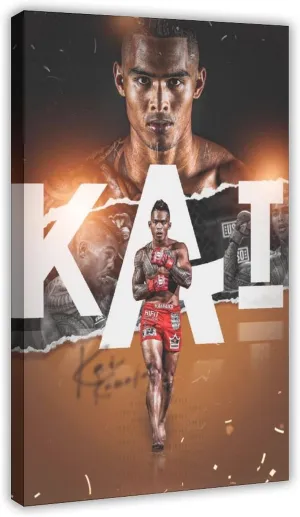 BjixZAx Kai Kamaka Profession Boxing Athlete Poster65 Canvas Poster Bedroom Living Room Office Decoration Gifts Frame:20x30inch(50x75cm)