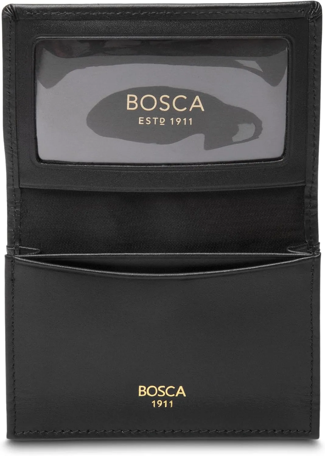 Bosca FULL GUSSET, 2 PKT CARD CASE W/I.D.