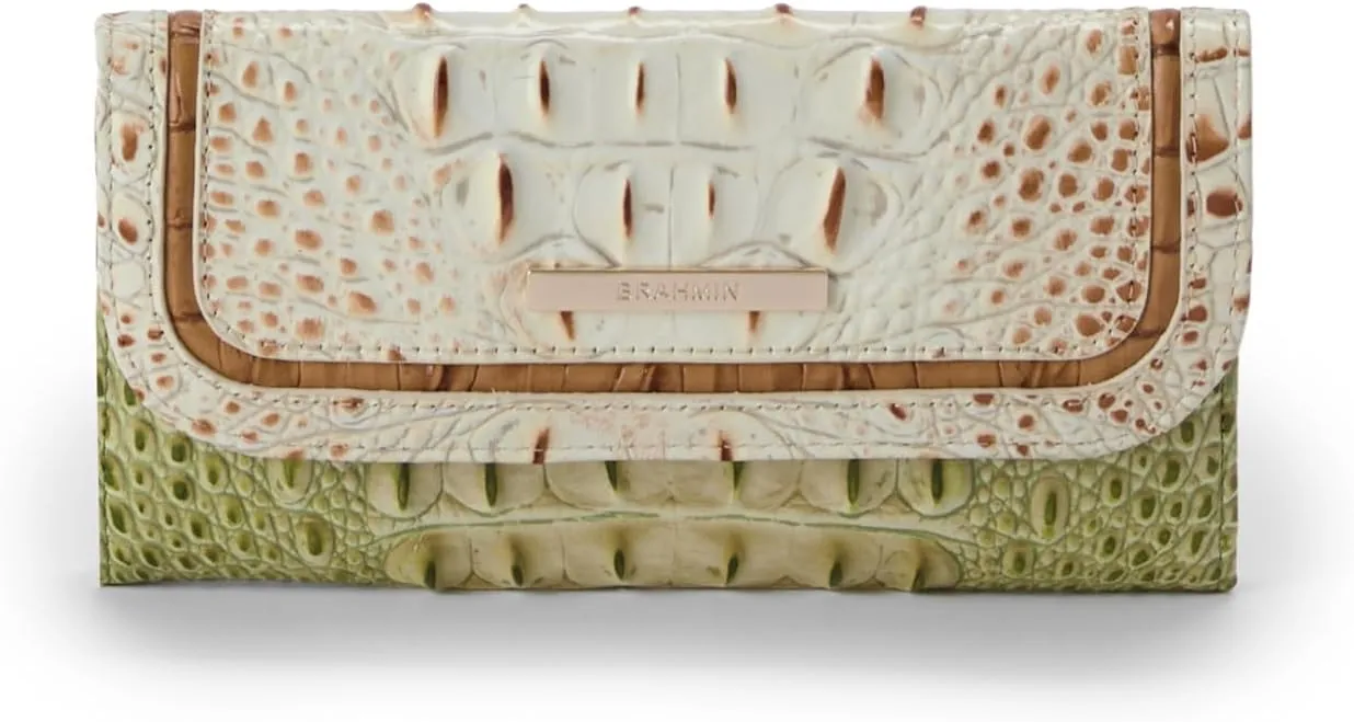 BRAHMIN Cordelia Wallet - Fern Williamette