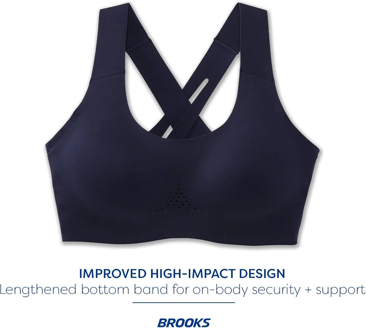 Brooks Women's Crossback 2.0 Sports Bra for Running, Workouts & Sports