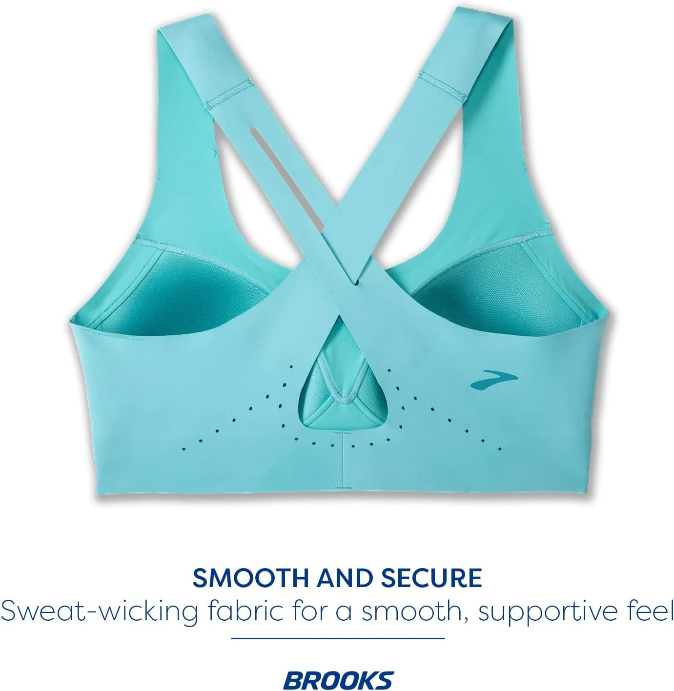 Brooks Women's Crossback 2.0 Sports Bra for Running, Workouts & Sports