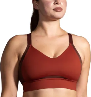 Brooks Women's Interlace Sports Bra for High Impact Running, Workouts & Sports with Maximum Support