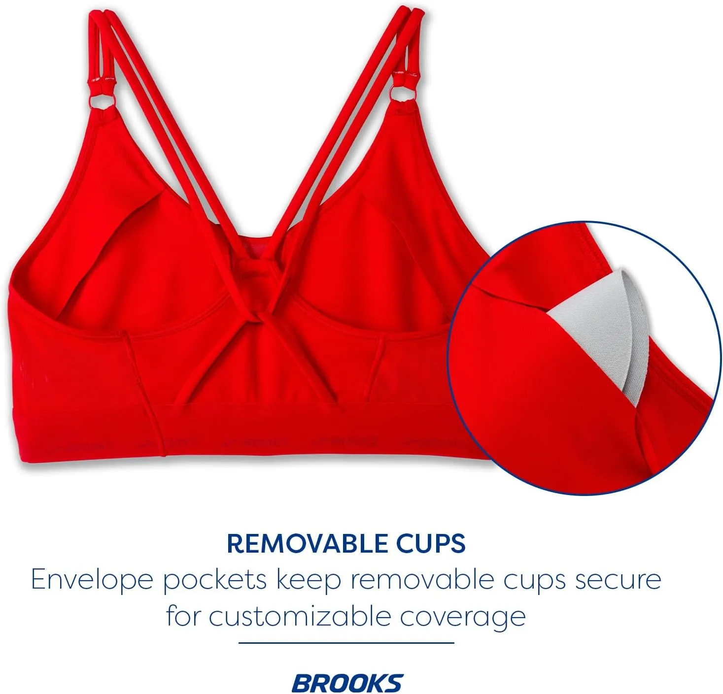 Brooks Women's Plunge 3.0 Sports Bra for Running, Workouts & Sports