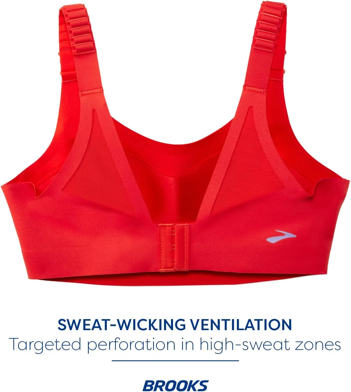 Brooks Women's Scoopback 2.0 Sports Bra for High Impact Running, Workouts & Sports with Maximum Support
