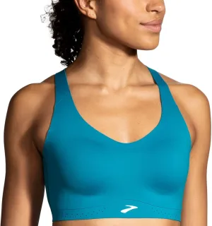 Brooks Women’s Strappy 2.0 Sports Bra for Running, Workouts & Sports with Medium Support