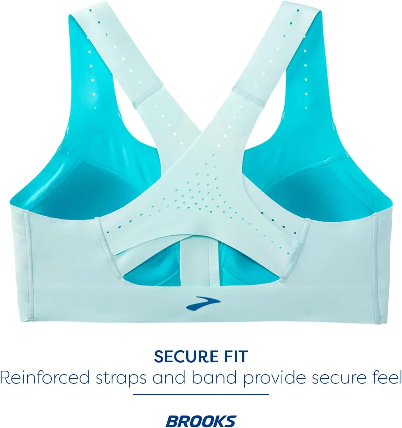 Brooks Women's Zip 2.0 Sports Bra for Running, Workouts & Sports