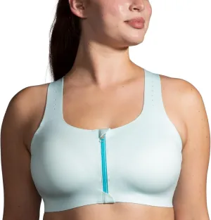 Brooks Women's Zip 2.0 Sports Bra for Running, Workouts & Sports