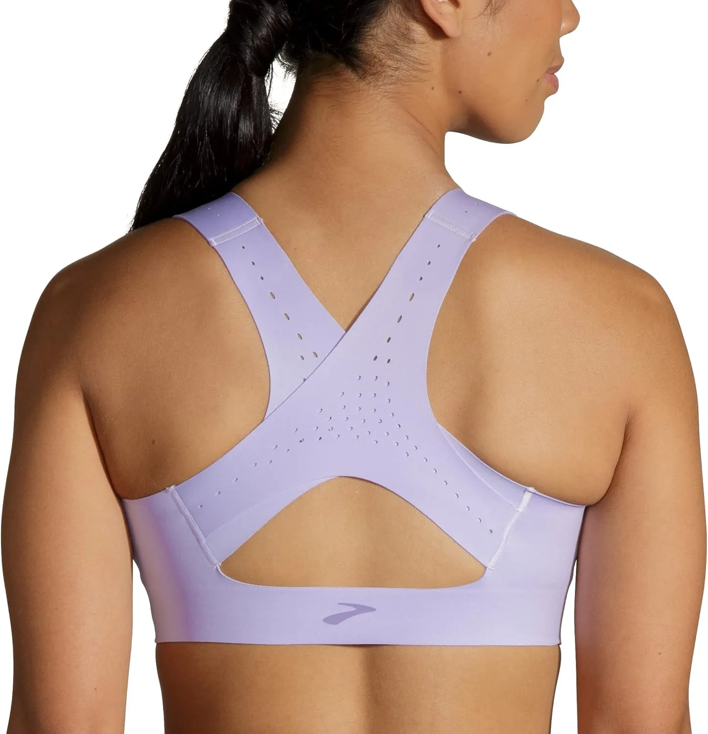 Brooks Women's Zip 2.0 Sports Bra for Running, Workouts & Sports