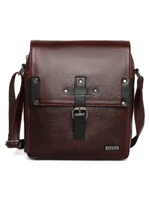 Brown Leather Crossbody bags FL500