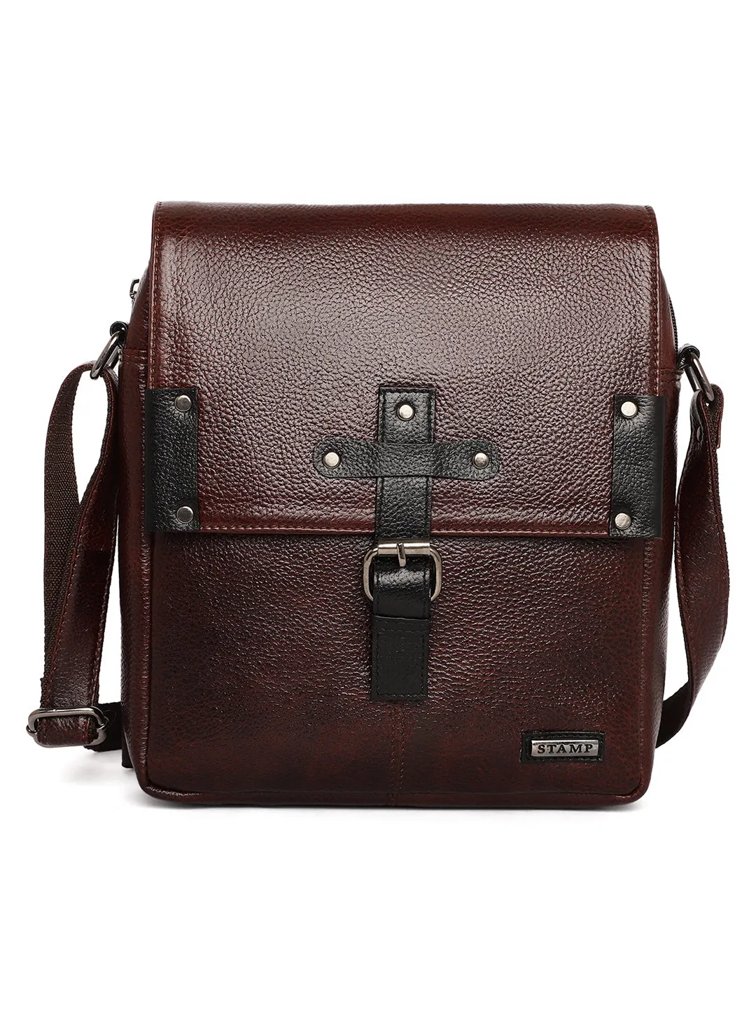 Brown Leather Crossbody bags FL500