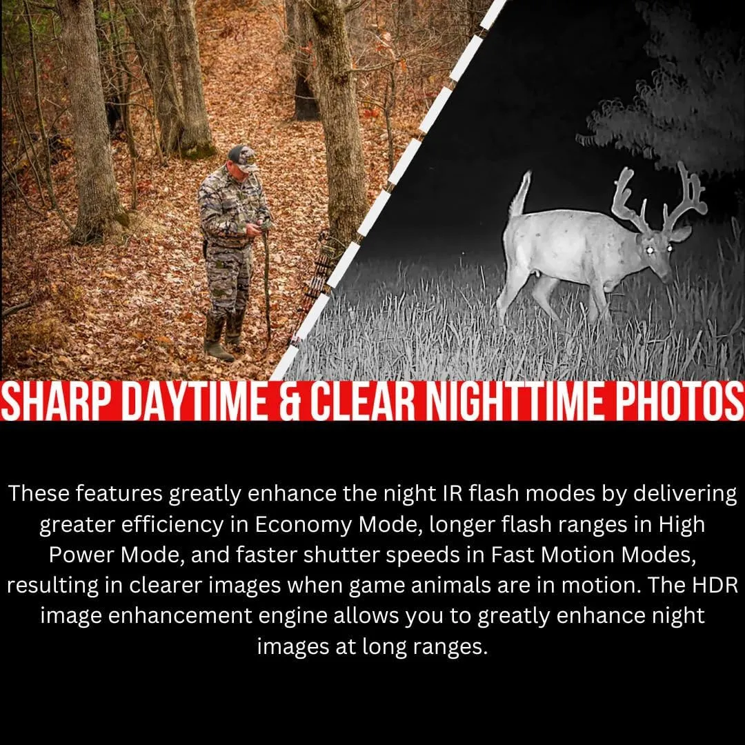 Browning Trail Cameras Strike Force FHDR with Gen 2 Night Optics System Bundle with 32GB Memory Card and All-in-One High-Speed Card Reader (3 Items)