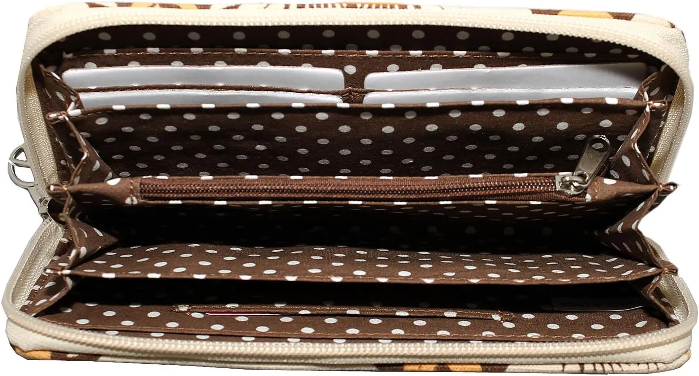 bungalow 360 Zip Around Wallet