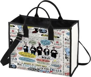 BWWKTOP Jake Peralta Comedy TV Show Tote Bag Jack Fans Gifts I Want It That Way Inspired Shoulder Bag Ray Holt 99 Merchandise