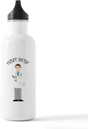 CafePress Future Doctor Water Bottle 1.0L (34 oz) Stainless Steel Water Bottle