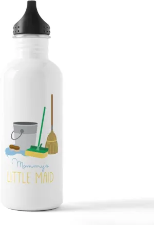 CafePress Mommy's Little Maid Water Bottle 1.0L (34 oz) Stainless Steel Water Bottle