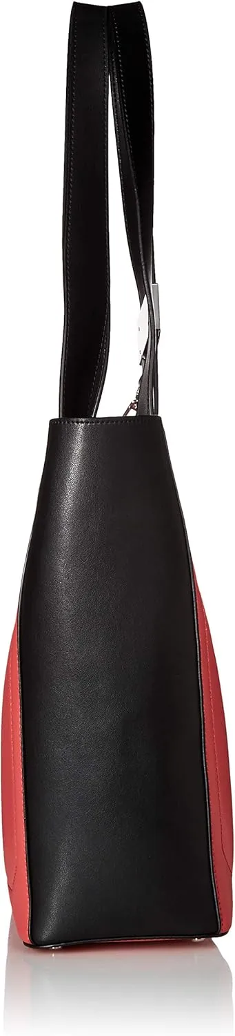 Calvin Klein Karsyn Nappa Leather Belted North/South Tote