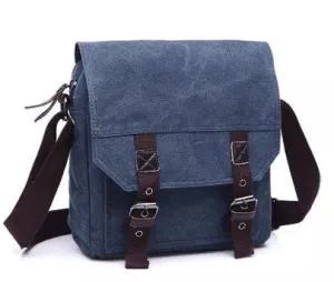 Canvas Messenger Bag - Medium