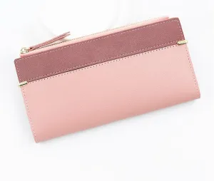 Card Bag Storage Bag Women's Long Purse Splicer Purse Coin Purse Clutch Bag(Black-JoJo's Bizarre Adventure1)