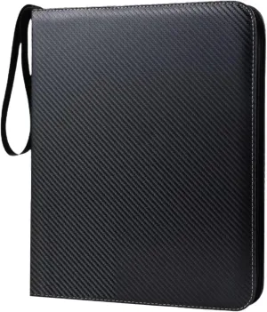 Card Binder with 4 Pockets, Premium Zip Trading Card Binder,Top Loader Binder,400 Double Sided Pocket Card Collection Binder,Card Folder Compatible with MTG, TCG, Sports Cards