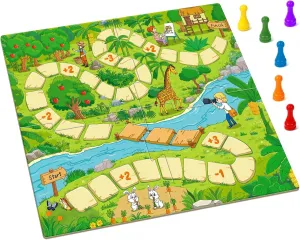 Card Games for Kids,Animal&Fruits and Vegetables&Profession Picture Guessing Board Game, Fun for Family Game Night,Educational Toy,Perfect for Boys and Girls,Preschool Learning Activities