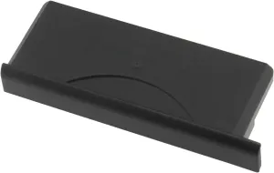 Card Slot Cover 62x23mm Dust Proof Cover for Game Console Compatible with DS Lite NDS Lite NDSL Replacement Card Slot Dust Case Cover Cap Black