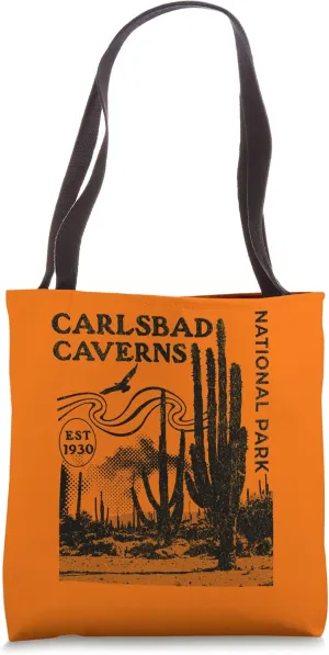 Carlsbad Caverns National Park New Mexico Desert Cactus Tote Bag