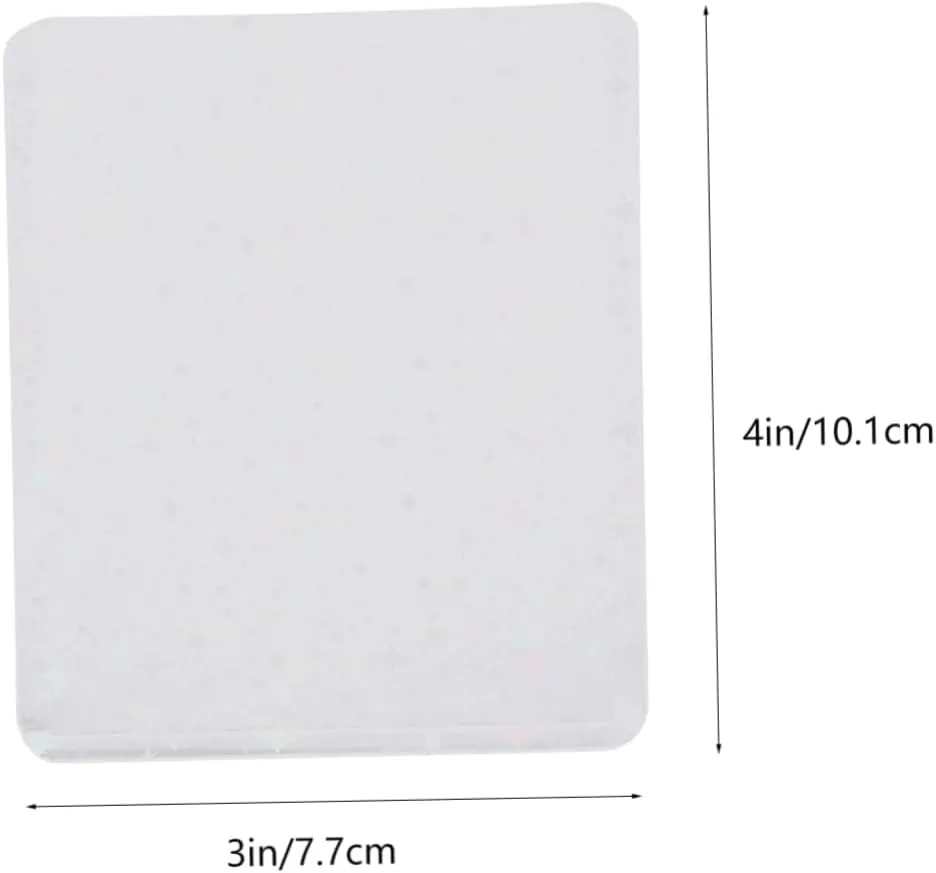Ciieeo 50pcs Holographic Heart Card Sleeves Protectors for Game Cards Lightweight Compact Design for Easy Use