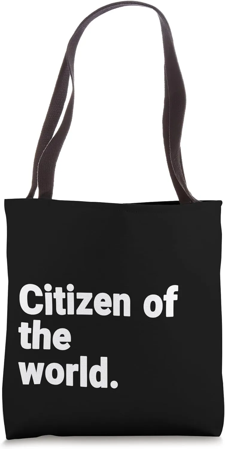 Citizen Of The World Traveling Travel Traveler Tote Bag