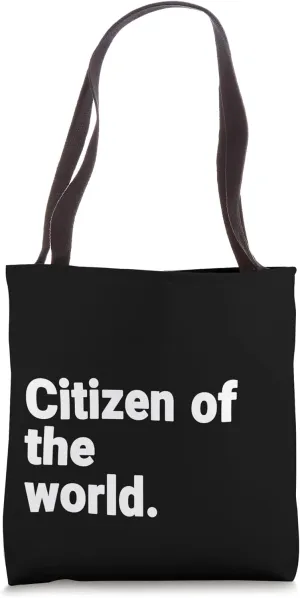 Citizen Of The World Traveling Travel Traveler Tote Bag