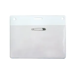 Clear Semi-Rigid PVC card holders - 100 x 65mm