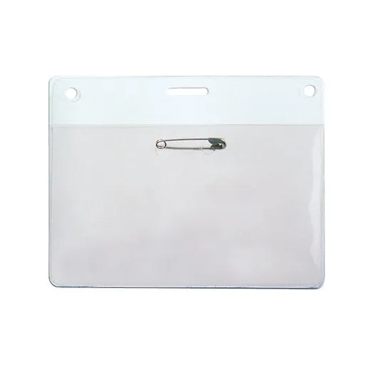 Clear Semi-Rigid PVC card holders - 100 x 65mm