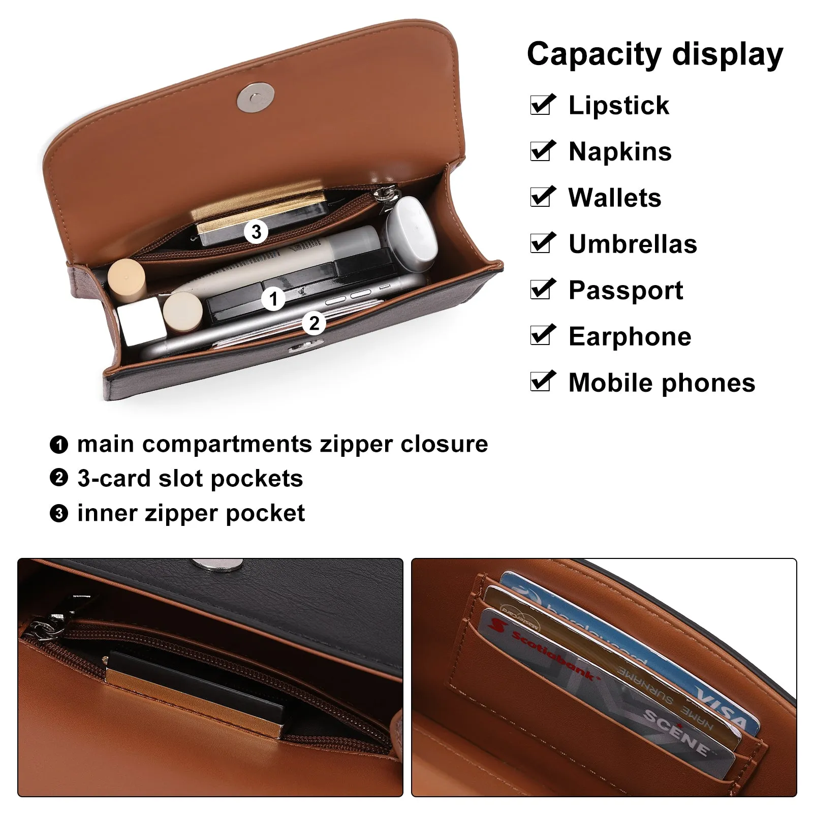 CLUCI Fanny Packs Crossbody Belt Bag Fashion Waist Bag with Adjustable Strap