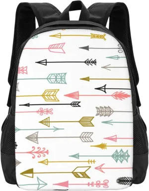 Colorful Arrows Lightweight Packable Backpack Travel Casual Hiking Daypack Foldable Backpack For Men Women