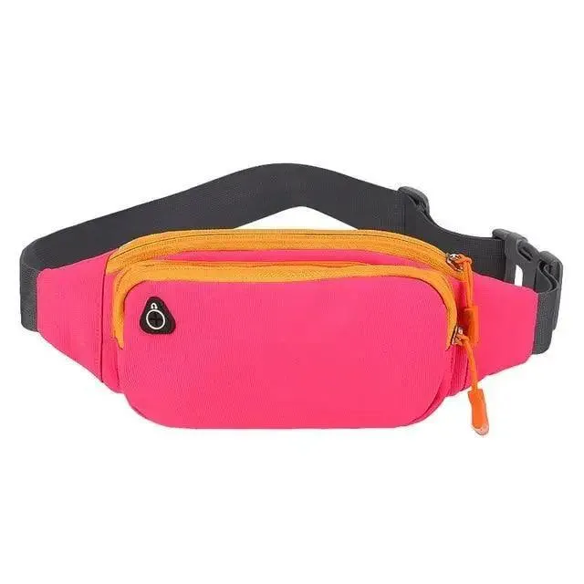 Colorful Hip Belly Chest Belt Unisex Slim Fanny Pack Travel And Running Lightweight Waist Bag For Men And Women