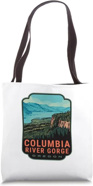 Columbia River Gorge Oregon Tote Bag