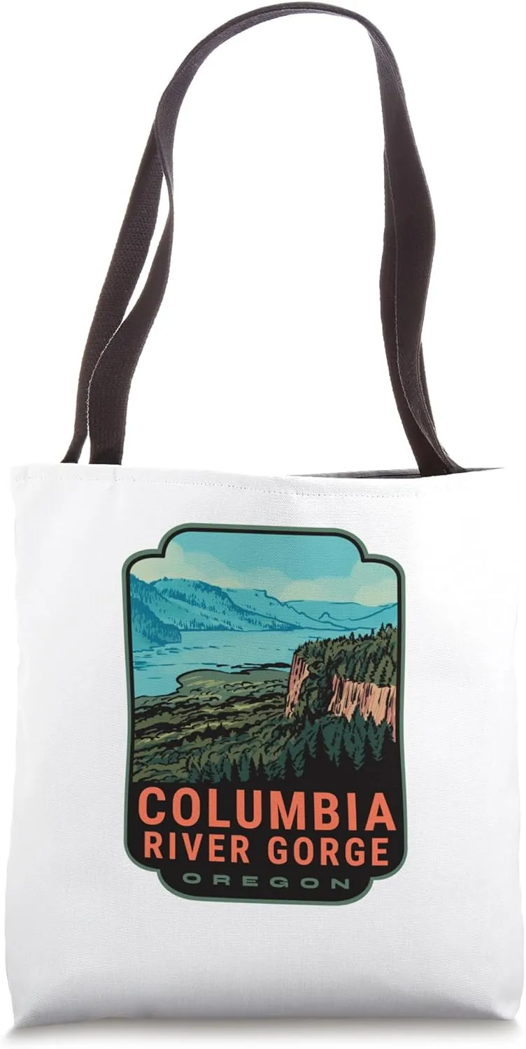 Columbia River Gorge Oregon Tote Bag