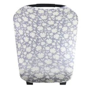 Copper Pearl Multi-Use Cover: Car Seat Covers, Nursing Cover, and Stroller Cover for Sun - Stretchy Fabric, All-Season Use, Stylish Designs, Easy Access for Moms - Lacie