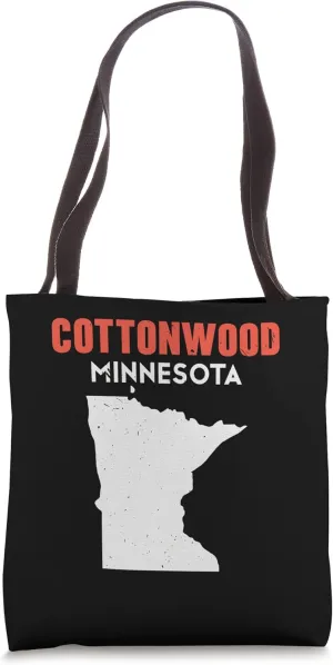 Cottonwood Minnesota USA State America Travel Minnesotan Tote Bag