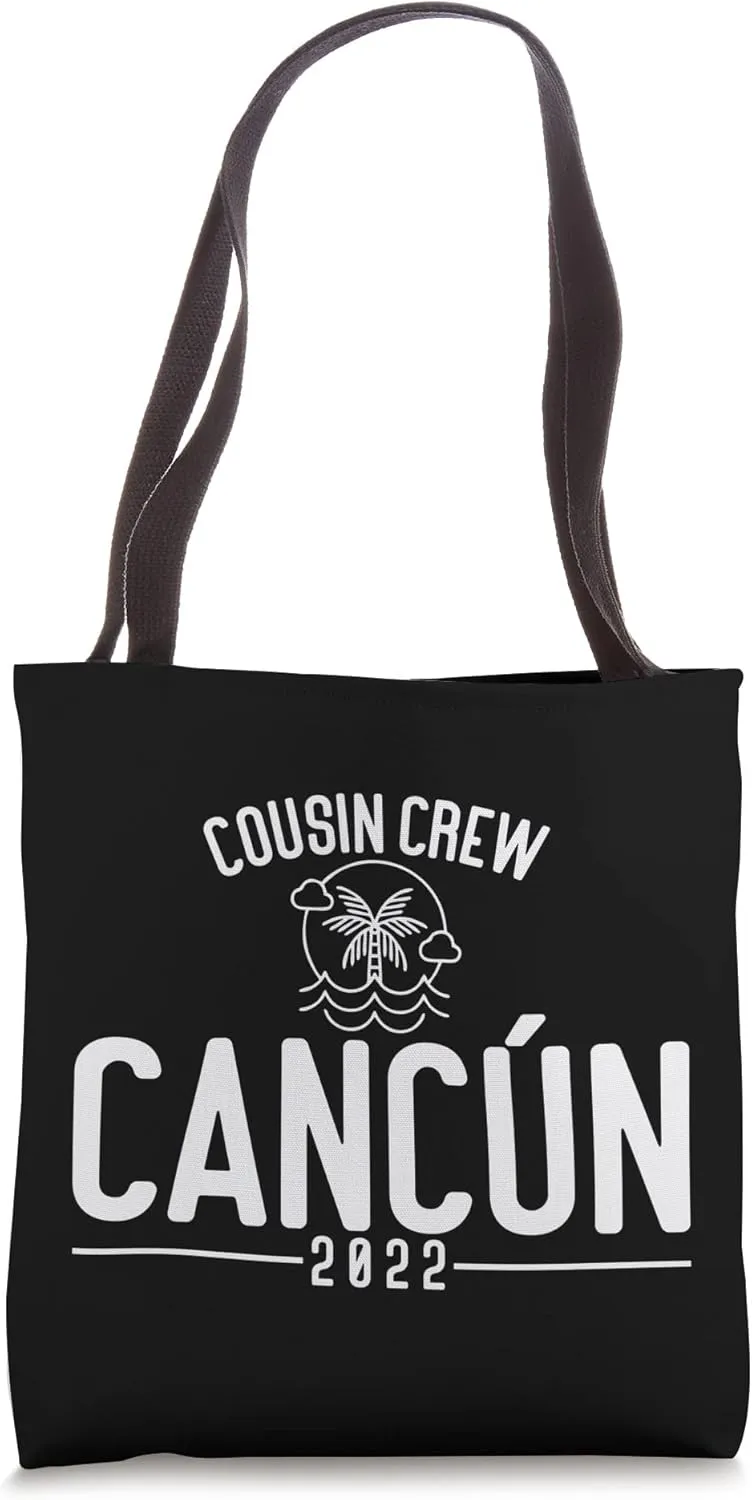 Cousin Crew 2022 Cancun Matching Group Summer Vacation Tote Bag