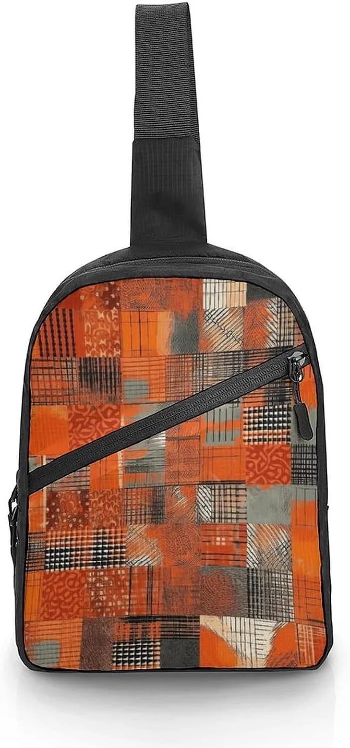 Crossbody Bag for Women Men Chest Bag Wild Deer Sling Bag Crossbody Shoulder Bag Sling Backpack