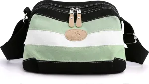 Crossbody Bag for Women Small Canvas Lightweight Casual Purses for Travel Daily