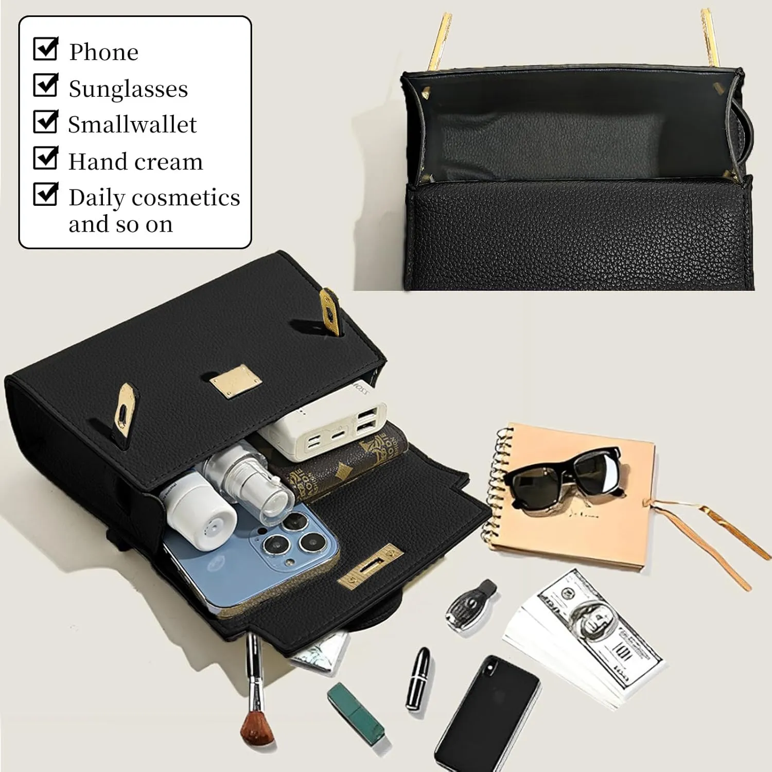 Crossbody Purse for Women, Purses for Women Crossbody Bag，Ladies Elegant Handbag Suitable for Work, Travel & Gift
