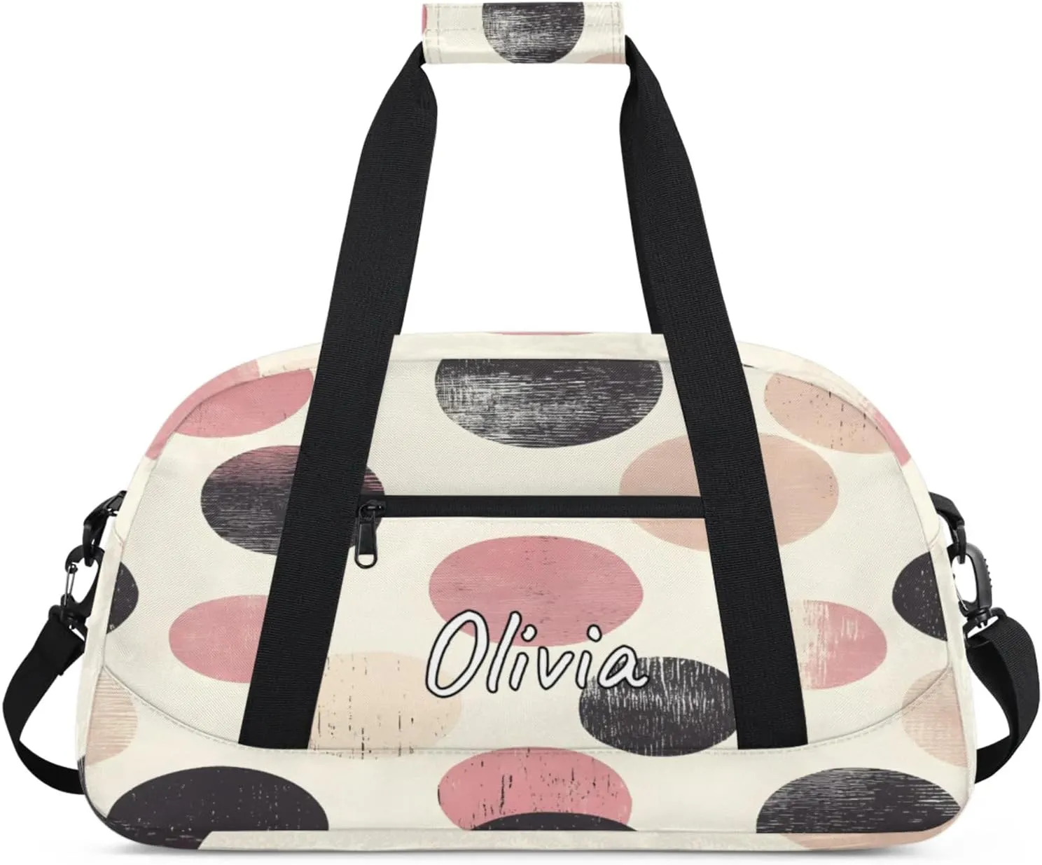 Custom Sports Gym Bag Personalized Name Travel Duffel Bag