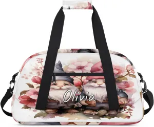 Custom Sports Gym Bag Personalized Name Travel Duffel Bag
