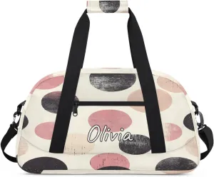 Custom Sports Gym Bag Personalized Name Travel Duffel Bag