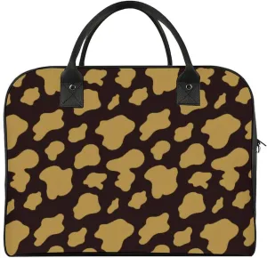 Cute Cats Head Fashionable Large Capacity Travel Handbag Unisex